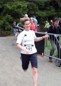 Halbmarathon-Siegerin Anke Härtl