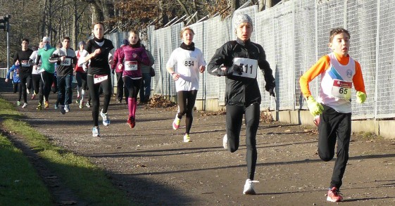 Carolin Gläser gewann den 4-Kilometer-Lauf bei den Frauen