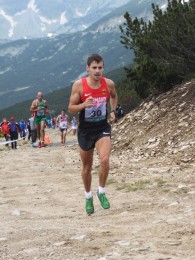 Stefan Hubert bei der Berglauf-EM 2013 in Borovets (Bulgarien)