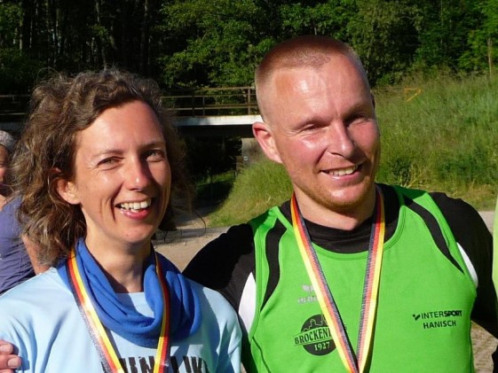 Der Sieger Daniel Knauer und Susanne Aust