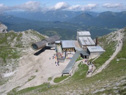 Die Bergstation der Karwendelbahn