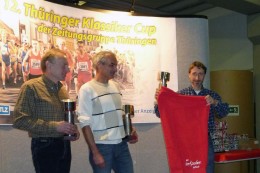 Siegerehrung Mannschaftswertung Thüringer Klassikercup 2009