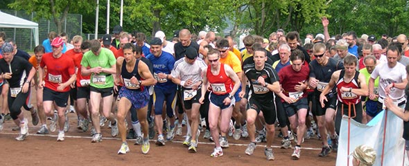 Start des Lobdeburglaufs 2009