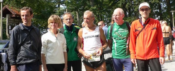 Thüringer Delegation bei den 9. Senioren-Weltmeisterschaften im Berglauf