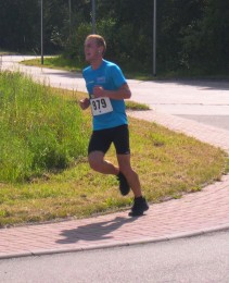 Der Sieger des Halbmarathons: Stefan Senz