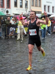 Torsten Schneider siegte im Marathonlauf in 2:40 Stunden