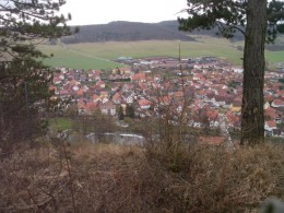 Blick vom Krayenberg auf Vachdorf